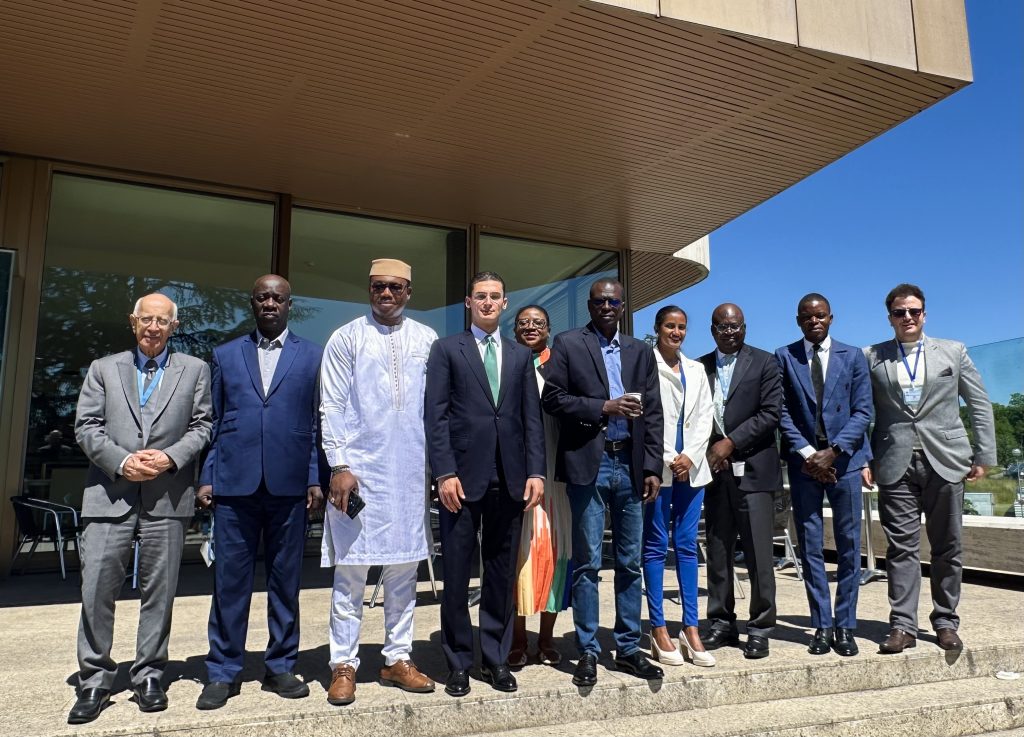 Taha Almasri representing participants from the Africa region at the 76th International Law Commission